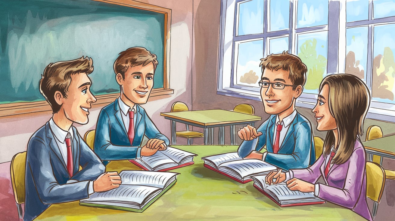 students_talking